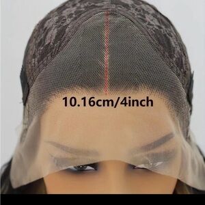 32 inch human hair blend wig very human like texture